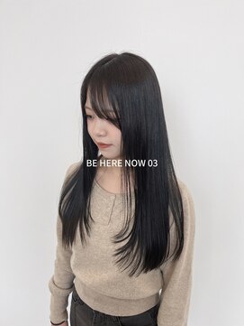 ビーヒアナウ N゜03 金沢駅西店(BE HERE NOW) 【韓国ヘア/レイヤーカット/オリーブグレージュ】