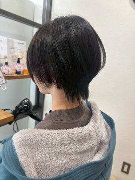 ネオウルフ立体感ゆるふわくびれ絶壁解消Aラインボブ