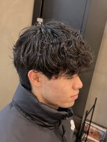 スイッチ(men's SWITCH)&nbsp;大分シャドウパーマ無造作スパイラルパーママッシュ刈り上げ