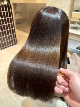 ジェコ ブラン(gecko. brun) 愛されセミディ/美髪矯正/天使の輪っか/モテ髪 #武蔵小山美容室