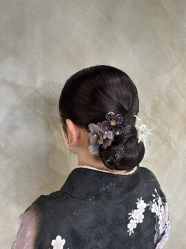 トイロ(hair design Toiro) タイトシニヨン