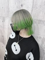 ルミナホワイト(Lumina White) シルバー×ライトグリーン