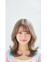 チャチャブラン(cha-cha Blanc)&nbsp;シースルーバング×くびれミディアム
