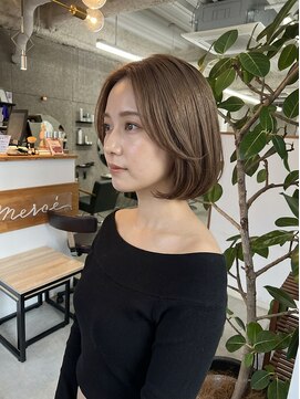 メルシー 福岡天神店(Merci) ボブ/縮毛矯正/韓国風タッセルボブ/レイヤーボブ/くびれボブ/