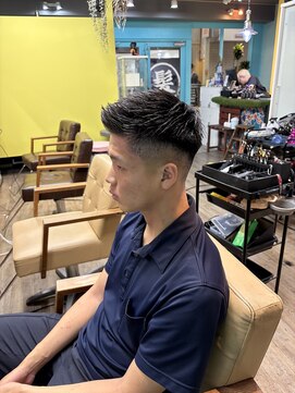 メンズグルーミングナンバーナイン(MEN'S GROOMING NUMBER NINE) 姫路フェードカット/姫路スキンフェード/【早田隼哉】