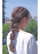 ガガ バイ ラシルフィード(GAGA by lasylphide)&nbsp;ゆるふわヘア下ろし編みset
