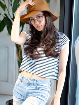 アフロート ショウナン(AFLOAT SHONAN) ハットにも似合うパーマ[湘南/藤沢]