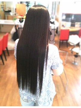 美容室 アンビー 新高円寺(envie) 超ロングの縮毛矯正