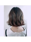 切りっぱなしボブ