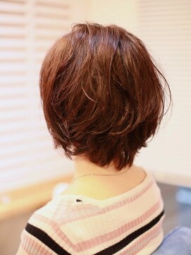 リビーチ ヘア リゾート 赤羽(Rebeach HAIR RESORT) 【赤羽リビーチ】美フォルムショートボブのニュアンスパーマ