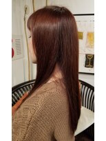 タイガ 上野御徒町(TAIGA)&nbsp;イルミナカラー【コーラル】＆TOKIOトリートメントをしました♪