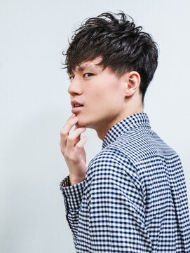 ベンケイ(HAIR AVENUE benkei) 【シークレットパーマでセットが簡単】前下がりマッシュレイヤー