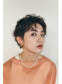 カーリークールショート／マロンベージュ