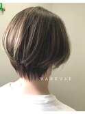 丸みくびれショートボブ