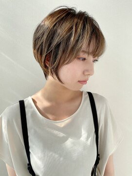 ヘアーアンドスパ フェリーチェ ミチ 野田屋町店(HAIR&SPA felice MICHI) 【felice MICHI島田和也】小顔に見えるショートボブ