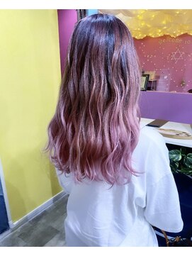 トーク 武庫之荘(TAL'KE) TAL'KE武庫之荘/バレイヤージュ×ペールピンク_118