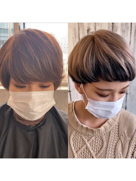 ヘアスタジオニコ(hair studio nico...) ショートハイトーン