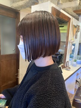 ラレイ(Lalei) *美シルエット ぷつっとボブ 大人かわいいボブ 表参道