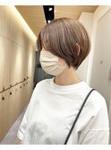 蒲生優 【似合わせカット、丸みショート】