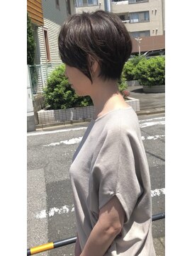 アデプト 綾瀬店(adept) 大人かわいい◎前下がりショートヘア【綾瀬/北千住/亀有】
