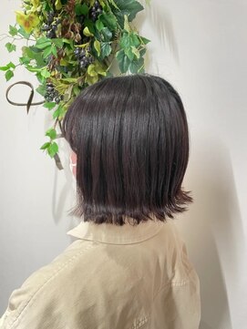 クルム(KURUMU) 切りっぱなしボブ／ツヤ髪／髪質改善／10代／20代／30代