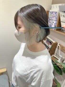 ロンド ブランシュ 錦糸町北口(Lond blanche) イヤリングカラー×ボブ☆畠中ケント