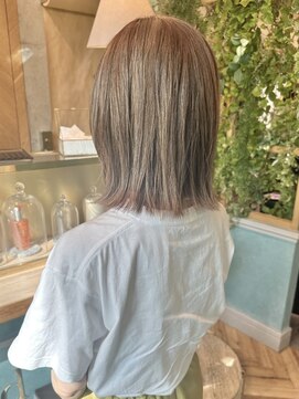 ロンドフルール 大宮東口(Lond fleur) シークレットハイライト長め切りっぱなしボブ