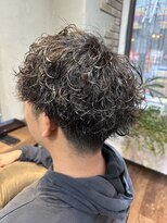 リンクスヘアー(LINqS hair)&nbsp;メンズ波巻きパーマ