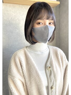 ジェミニ(gemini) 透明感内巻きボブ