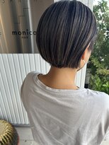 モニカ ヘアー(monica Hair) ショートボブ　ハイライト