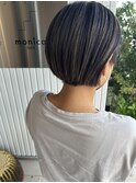 ショートボブ ハイライト