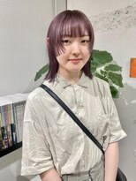 クリアーオブヘアー 栄南店(CLEAR of hair)&nbsp;パープル×顔まわりカット