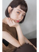 コス(kos)&nbsp;インナーグレージュ/マチルダボブ/前髪/ピンクベージュ/二子玉川