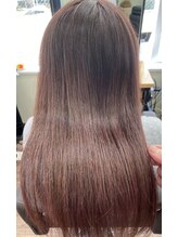 縮毛矯正が自慢nico.超お得クーポン[手間いらずの美髪に]カット+縮毛矯正+艶カラー￥14300→￥12900[本厚木]