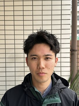 スウェル 船橋店(Swell) ウルフ/アッシュブラック/カルマパーマ/ベリーショート/船橋1