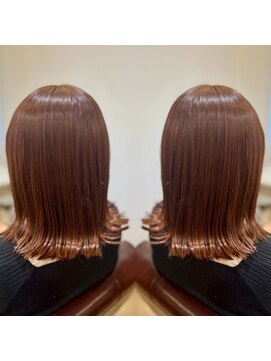 リッチ 横須賀中央店(Rich) ピンク◎ブラウン◎艶ボブ