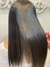 〈髪質改善縮毛矯正/髪質改善酸性ストレート〉まるでCM…?! 感動のツヤと手触り♪