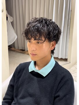 シアン 栄店(CYAN.) 波巻き風パーマ【山口】