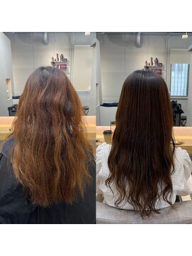 カレンアンドエクラート 大宮(KAREN&ECLART) 縮毛矯正　大宮　トリートメント　髪質改善