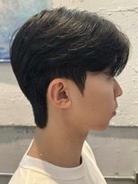 韓国サイドパートカルマヘアダウンパーマ
