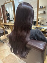 アマレット(Amaretto)&nbsp;【チェリーピンク×ゆる巻きロング】