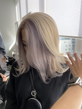 エゴル ナゴヤサカエ(ENGOL NAGOYA SAKAE) フェイスフレーミング/ハイトーンカラー/デザインカラー