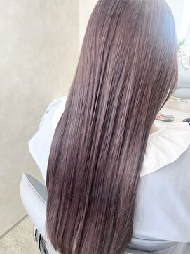 ユニック コウベ(unique KOBE) 髪質改善カラー×ラベンダー×ダブルカラー×ブリーチあり