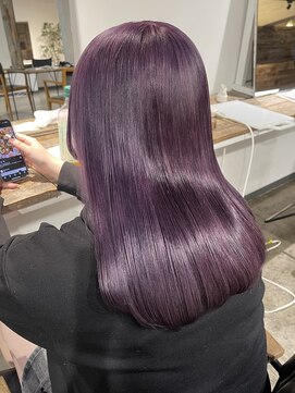 ザ オーダー(THE ORDER) ラベンダー　ロング　ブリーチカラー　セミロング