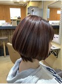 ボブ毛先軽く