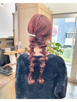 【高間香鈴】結婚式ヘアセット