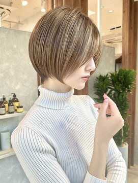 ビュートリアム 南青山(BEAUTRIUM) 長めショートボブ/前下がりショート/くびれショート/30代40代