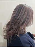 pink greigu × バレイヤージュ☆