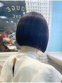 ボブショートボブ縮毛矯正ベージュグレージュ門前仲町