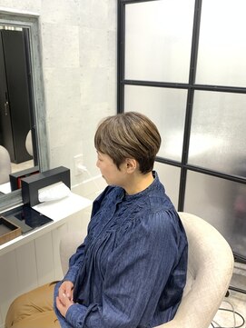 イーズ バイ インス(Yeeee.s by INCE) 白髪ぼかし/白髪改善カラー/ショート/透明感カラー/脱白髪染め